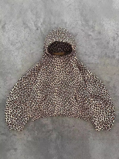 Viral TikTok Leopard Hoodie